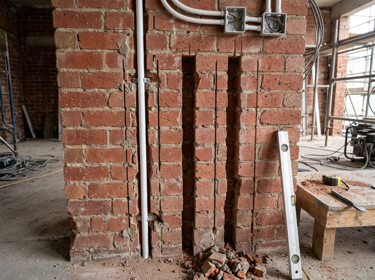 Electrical Wall Chasing Groove Cutting