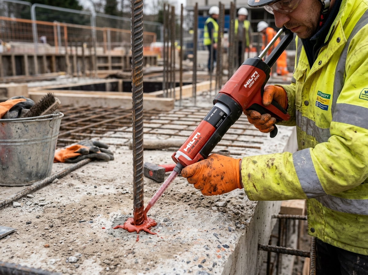 Hilti Chemical Rebar Grouting Starter Bars